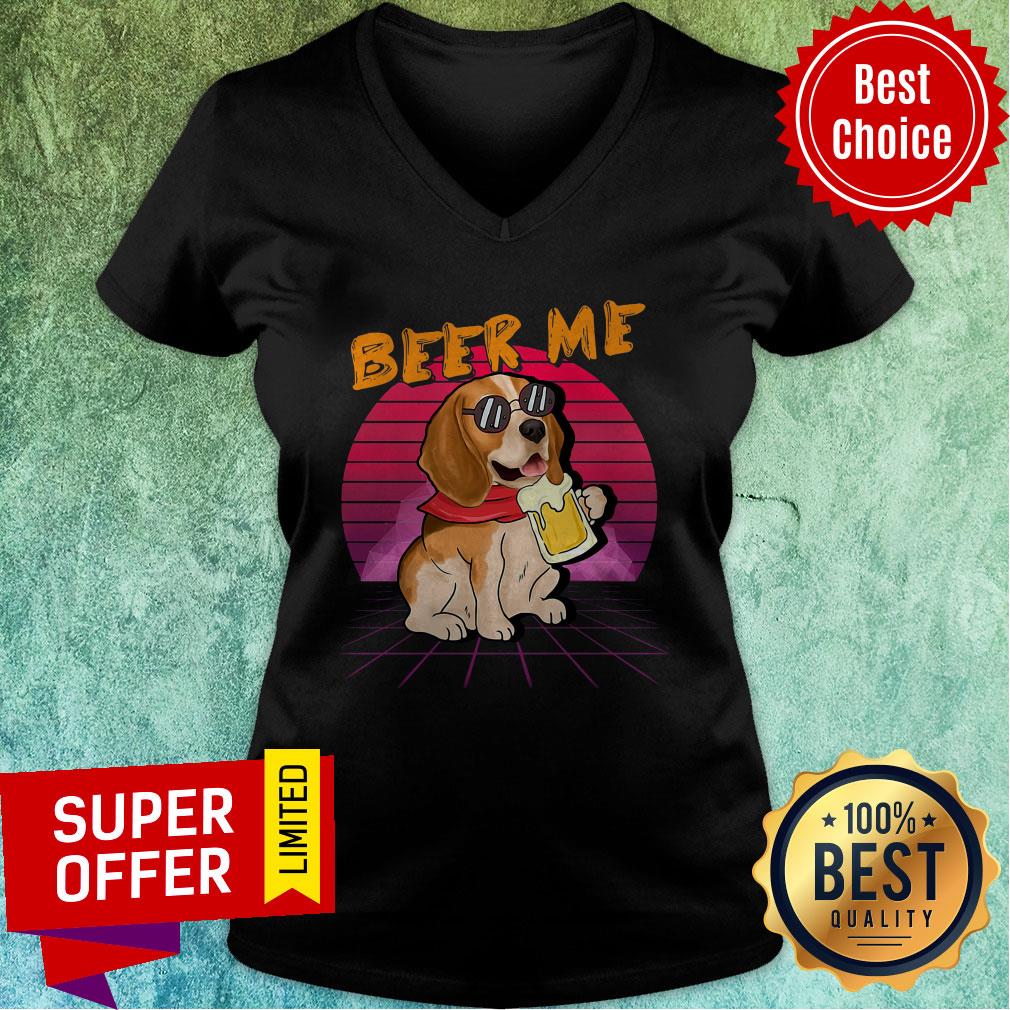 Premium Beagle Beer Me Shirt - Image 3
