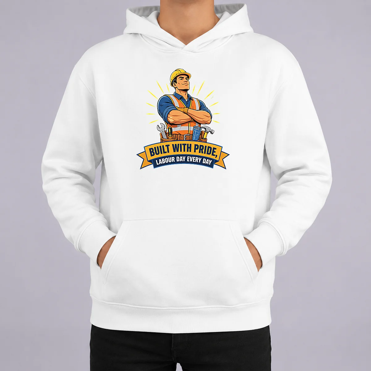 Top Hot Labour Day Proud Worker Vector Shirt - Image 5