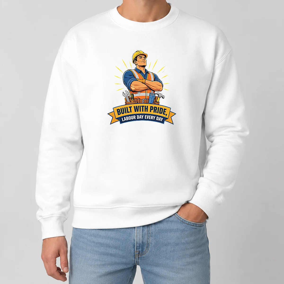 Top Hot Labour Day Proud Worker Vector Shirt - Image 7