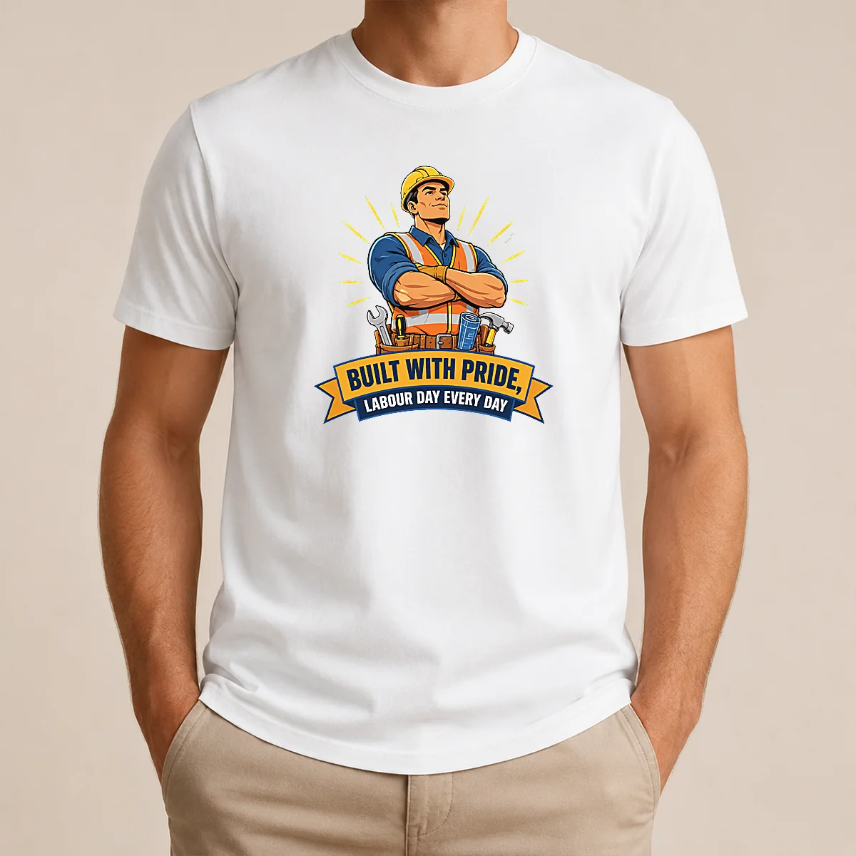 Top Hot Labour Day Proud Worker Vector Shirt