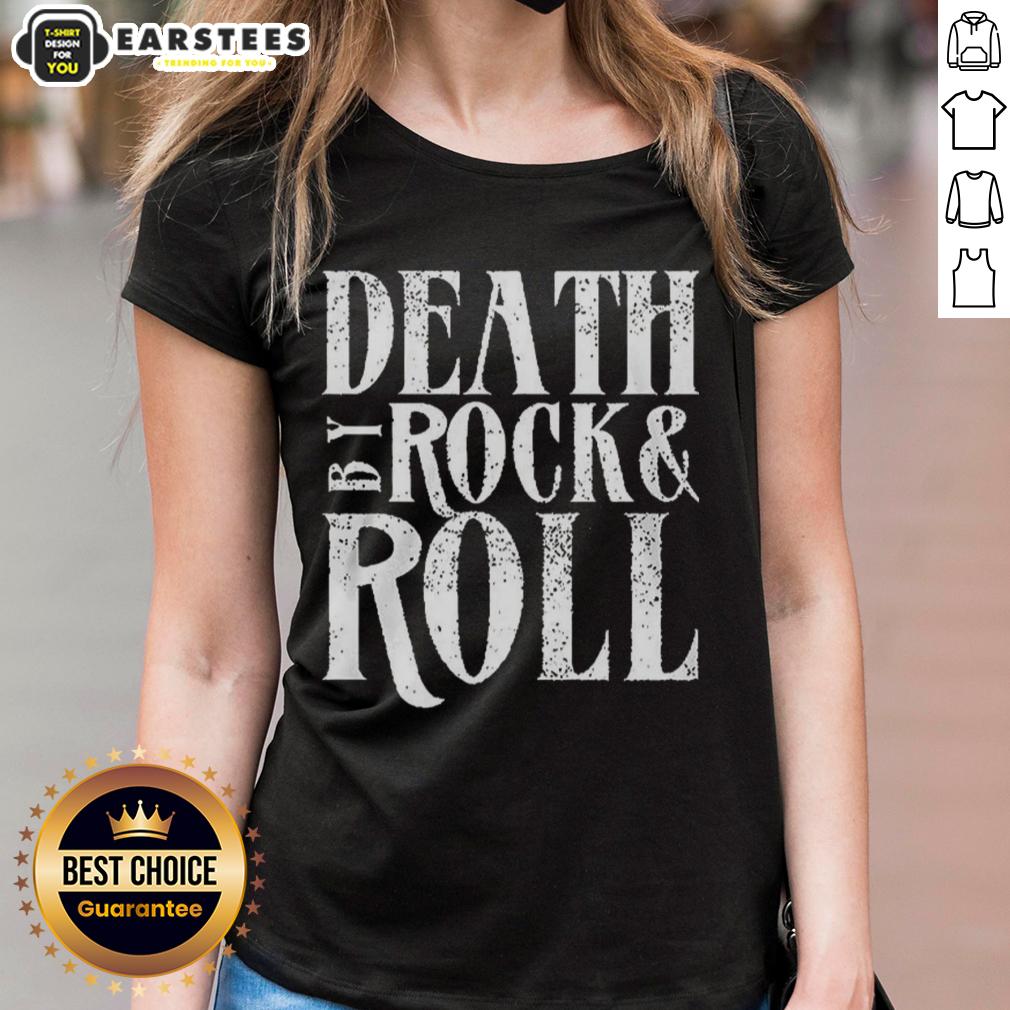 Awesome Death By Rock Roll T-Shirt - Image 3