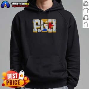 Alternative view of Pretty Pgh Pittsburgh Steelers Football NFL Graphic T-Shirt