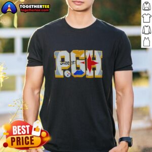 Pretty Pgh Pittsburgh Steelers Football NFL Graphic T-Shirt