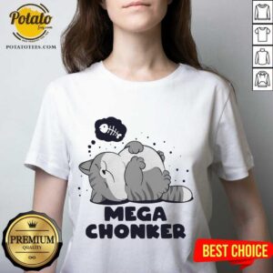 Alternative view of Awesome Cat Mega Chonker Shirt