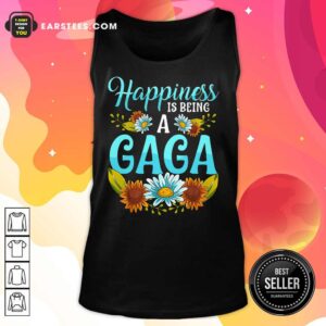 Alternative view of Top Flower Happiness Is Being A Gaga Shirt