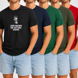 Good John Brown Did Nothing Wrong Civil Rights History Vintage Shirt
