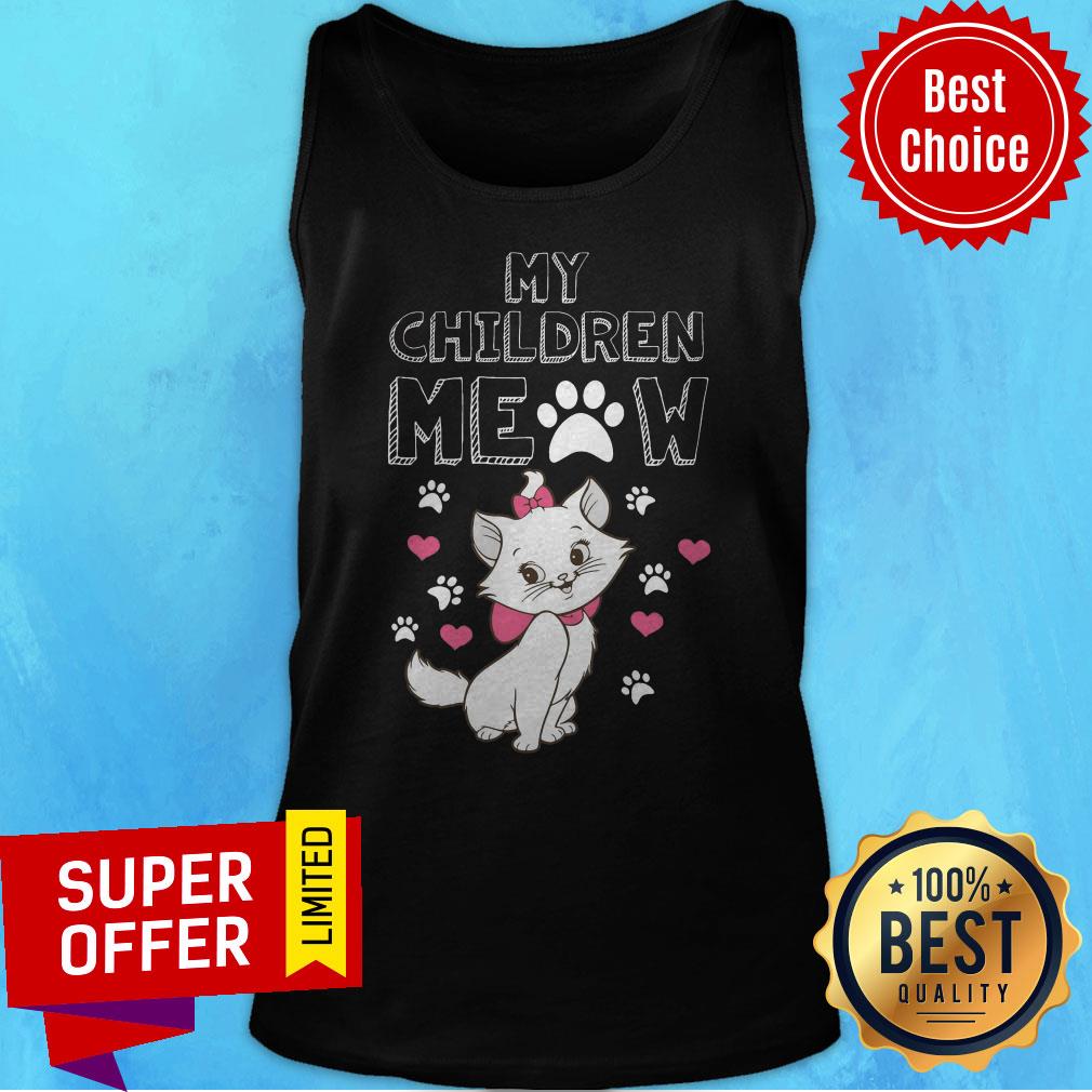 Top My Children Meow Dog And Cat Shirt - Image 4