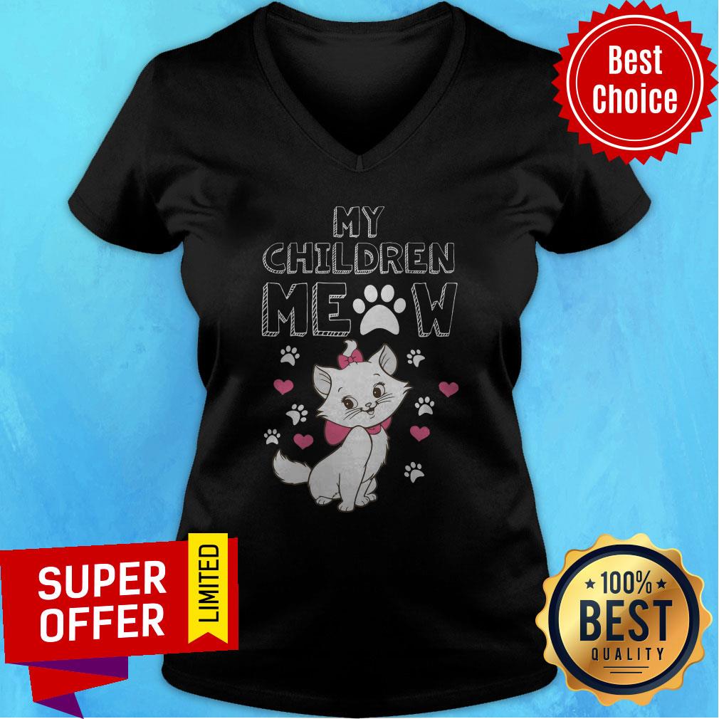 Top My Children Meow Dog And Cat Shirt - Image 3