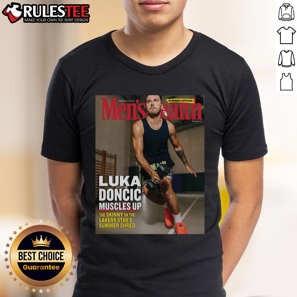 Official Luka Doncic Muscles Up The Skinny On The Lakers Start's Summers Sherd T-Shirt
