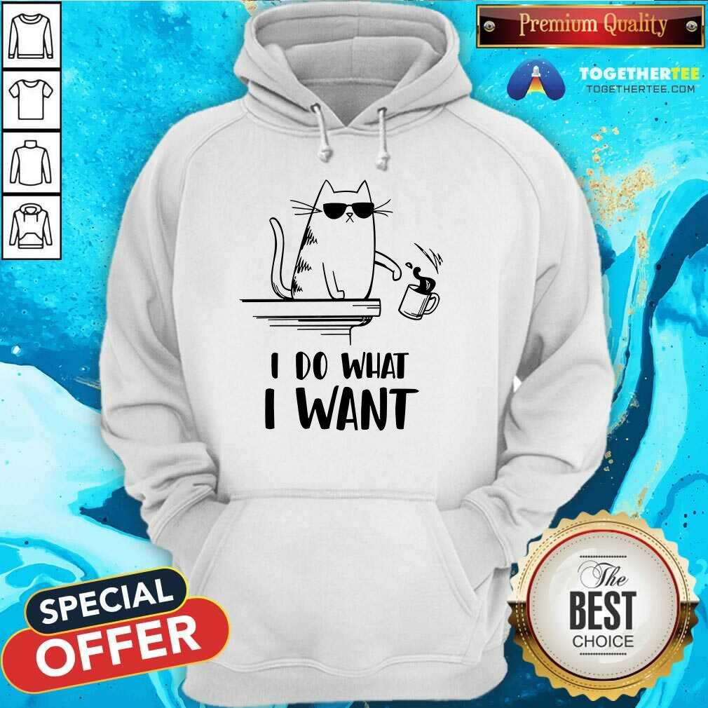 Premium Rude Cat I Do What I Want T-Shirt - Image 3