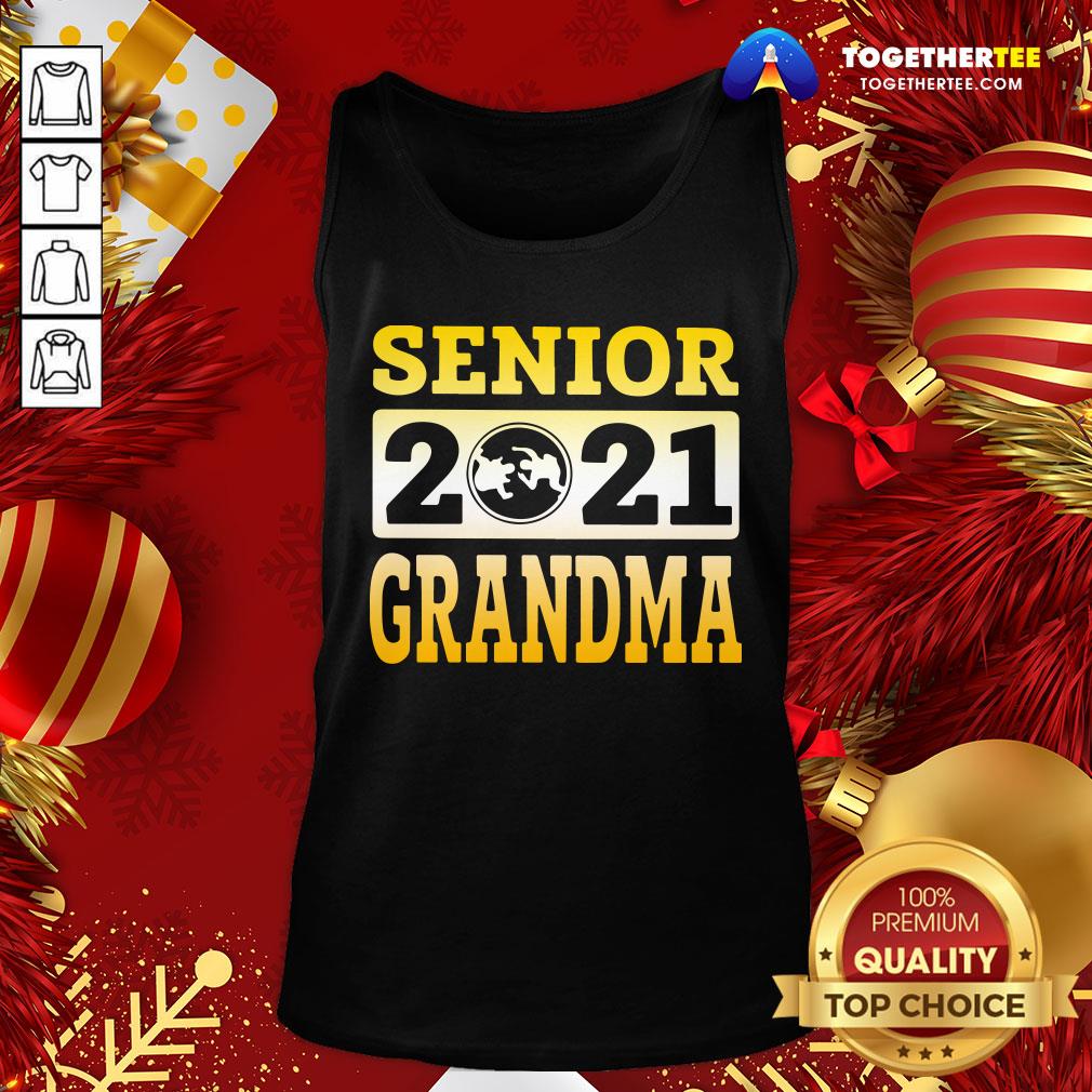 Original Wrestling Grandma Senior 2021 Shirt - Image 3