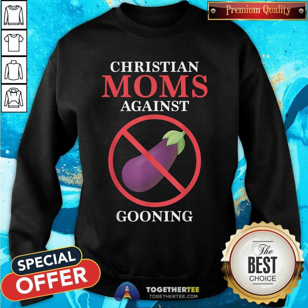 Good Christian Moms Against Gooning T-Shirt - Image 4