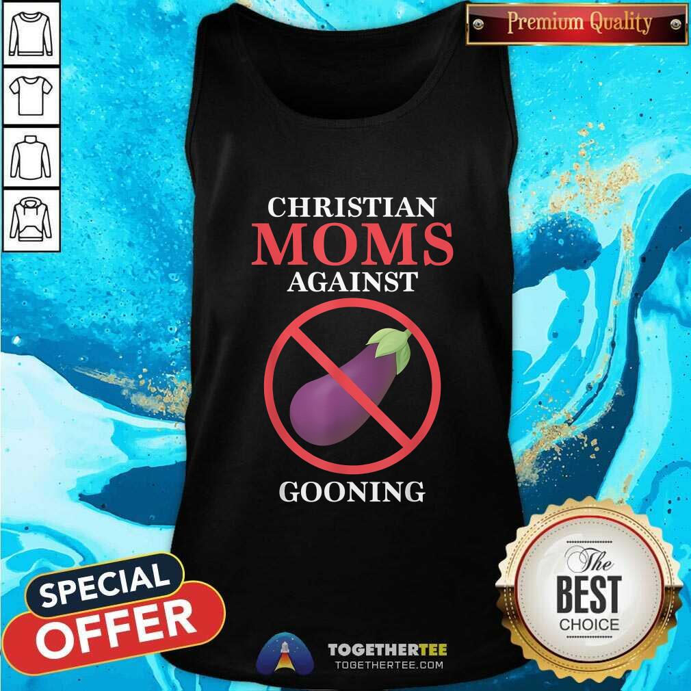 Good Christian Moms Against Gooning T-Shirt - Image 3