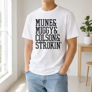 Awesome Mune Miggy Colson And Strokin' Detroit Tigers Players Shirt
