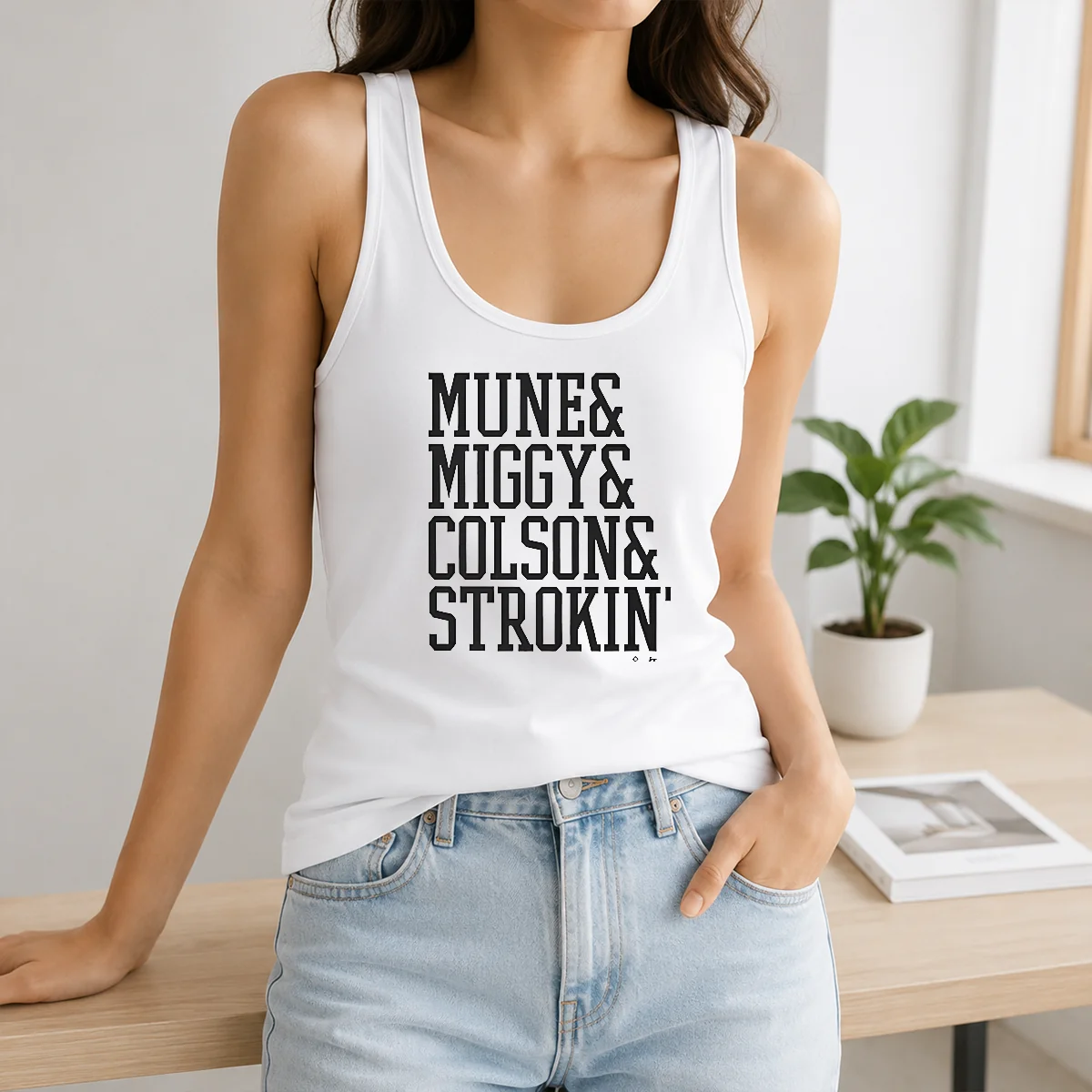 Awesome Mune Miggy Colson And Strokin' Detroit Tigers Players Shirt - Image 3