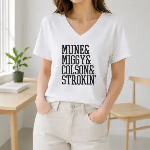 Alternative view of Awesome Mune Miggy Colson And Strokin' Detroit Tigers Players Shirt