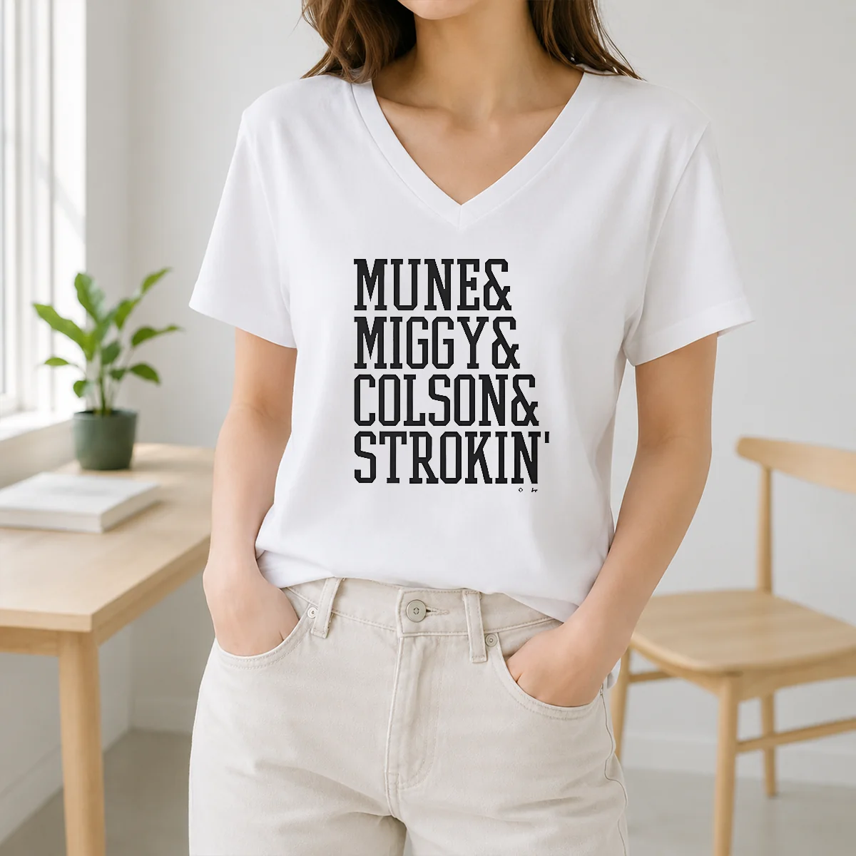 Awesome Mune Miggy Colson And Strokin' Detroit Tigers Players Shirt - Image 2