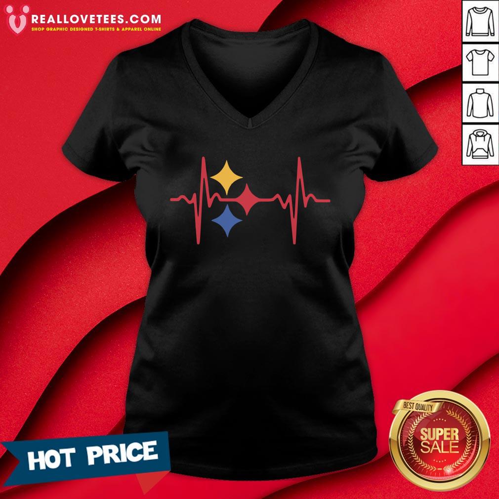 Funny Heartbeat Pittsburgh Steelers Shirt - Image 5