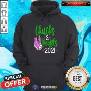 Alternative view of Perfect Kamala Harris Chucks And Pearls 2021 Shirt