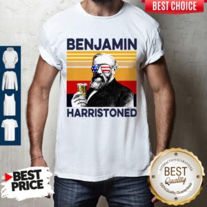 US Drink Benjamin Harristoned Independence Day Shirt