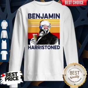 Alternative view of US Drink Benjamin Harristoned Independence Day Shirt