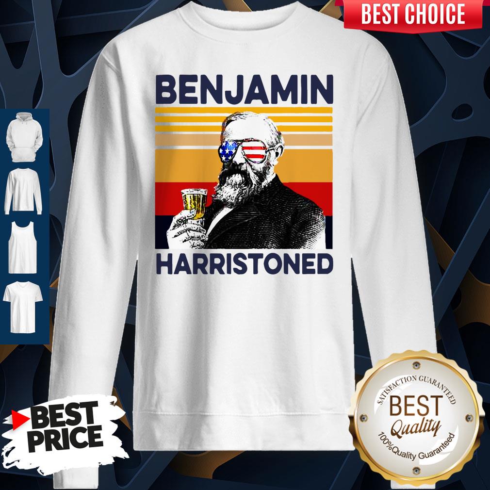 US Drink Benjamin Harristoned Independence Day Shirt - Image 2