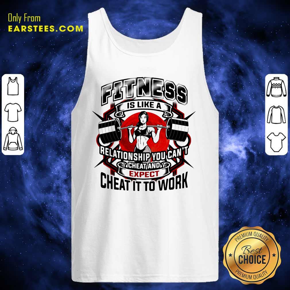 Hot Fitness Is Like A Relationship You Can’t Cheat And Expect Cheat It To Work Weight Light Moon Blood Shirt - Image 4