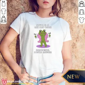 Alternative view of Funny Having A Bad Day Diva Remember You'Re Badder Shirt
