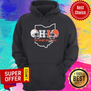 Alternative view of Funny Ohio The Heart Of It All Footh Shirt