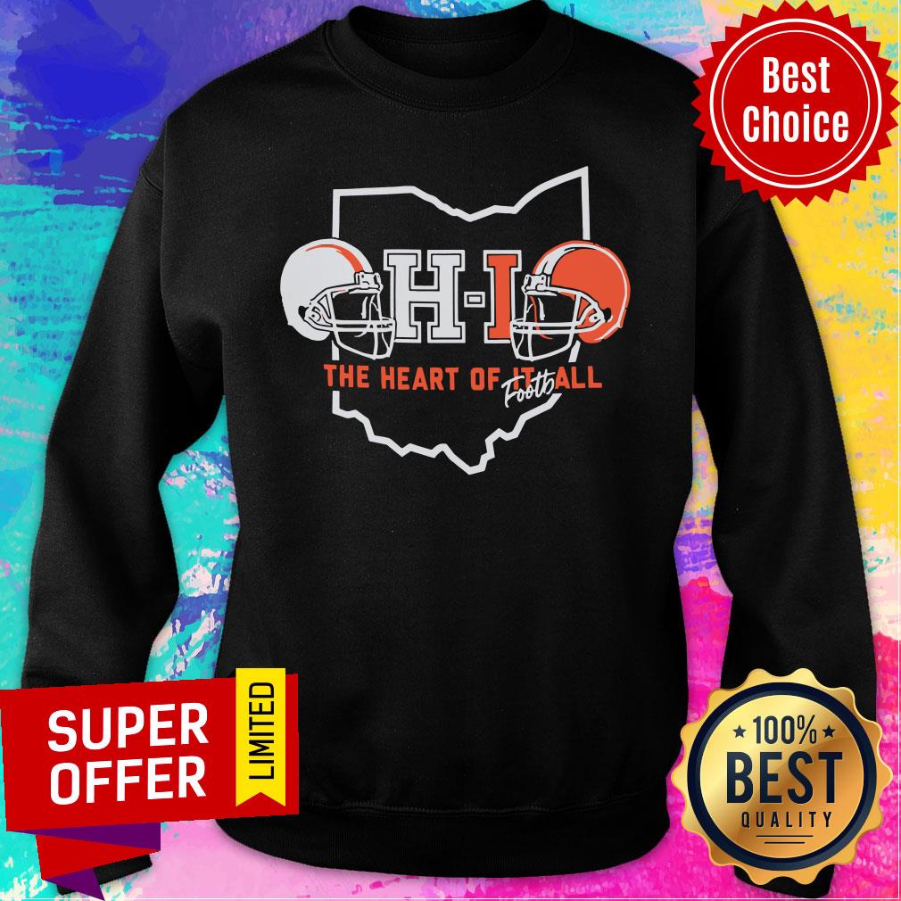 Funny Ohio The Heart Of It All Footh Shirt - Image 5