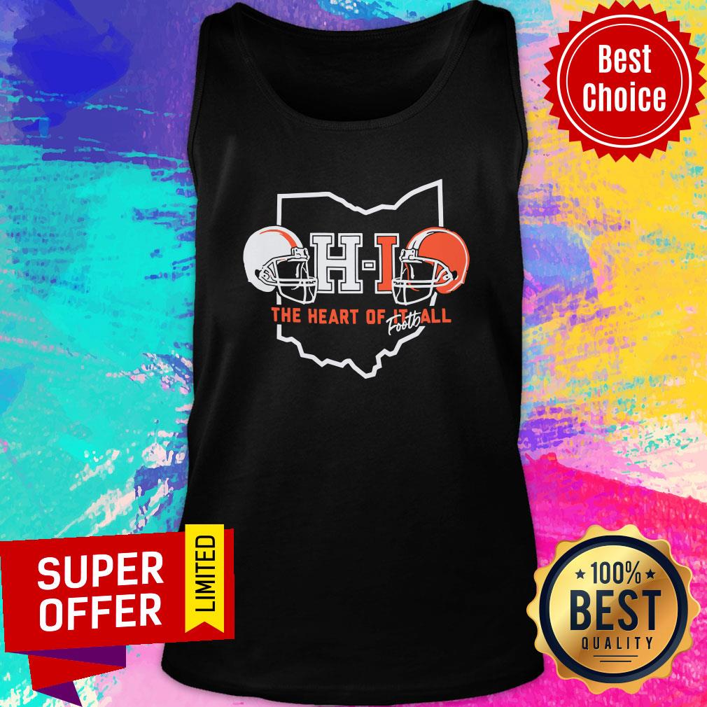 Funny Ohio The Heart Of It All Footh Shirt - Image 4