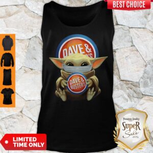 Alternative view of Nice Baby Yoda Face Mask Dave And Busters Shirt