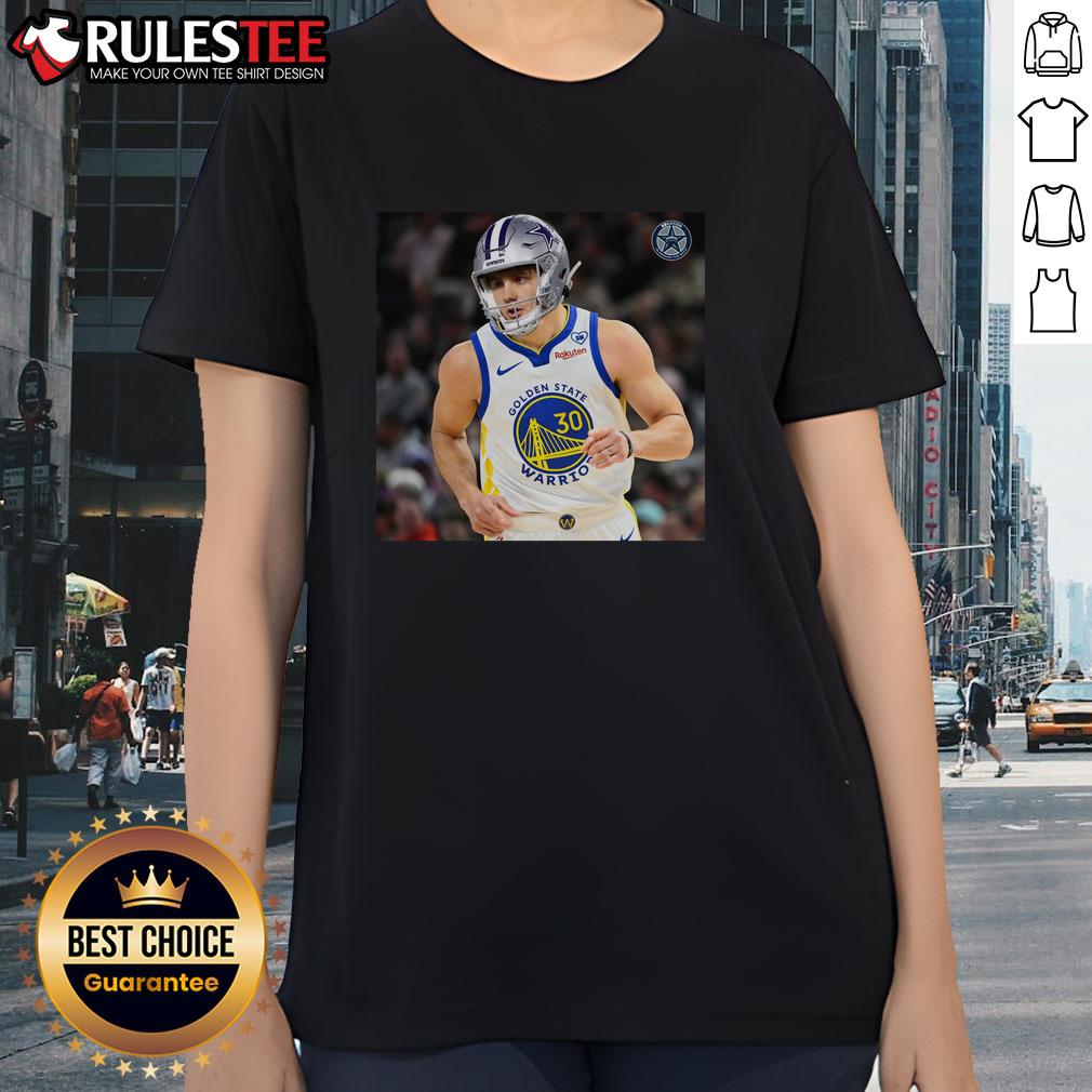 Awesome Brandon Aubrey Dallas Cowboys Football X Basketball T-Shirt - Image 3