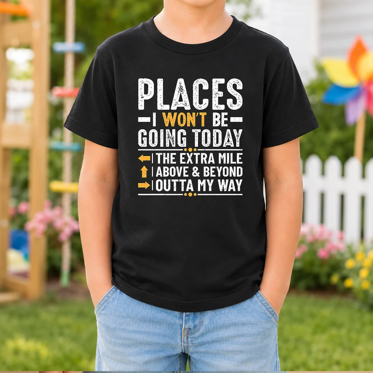 Hot Places I Won'T Be Going Today The Extra Mile Funny Shirt - Image 9