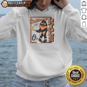 Alternative view of Original Baltimore Orioles The Oriole Bird T-Shirt