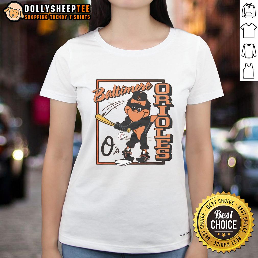 Original Baltimore Orioles The Oriole Bird T-Shirt - Image 3