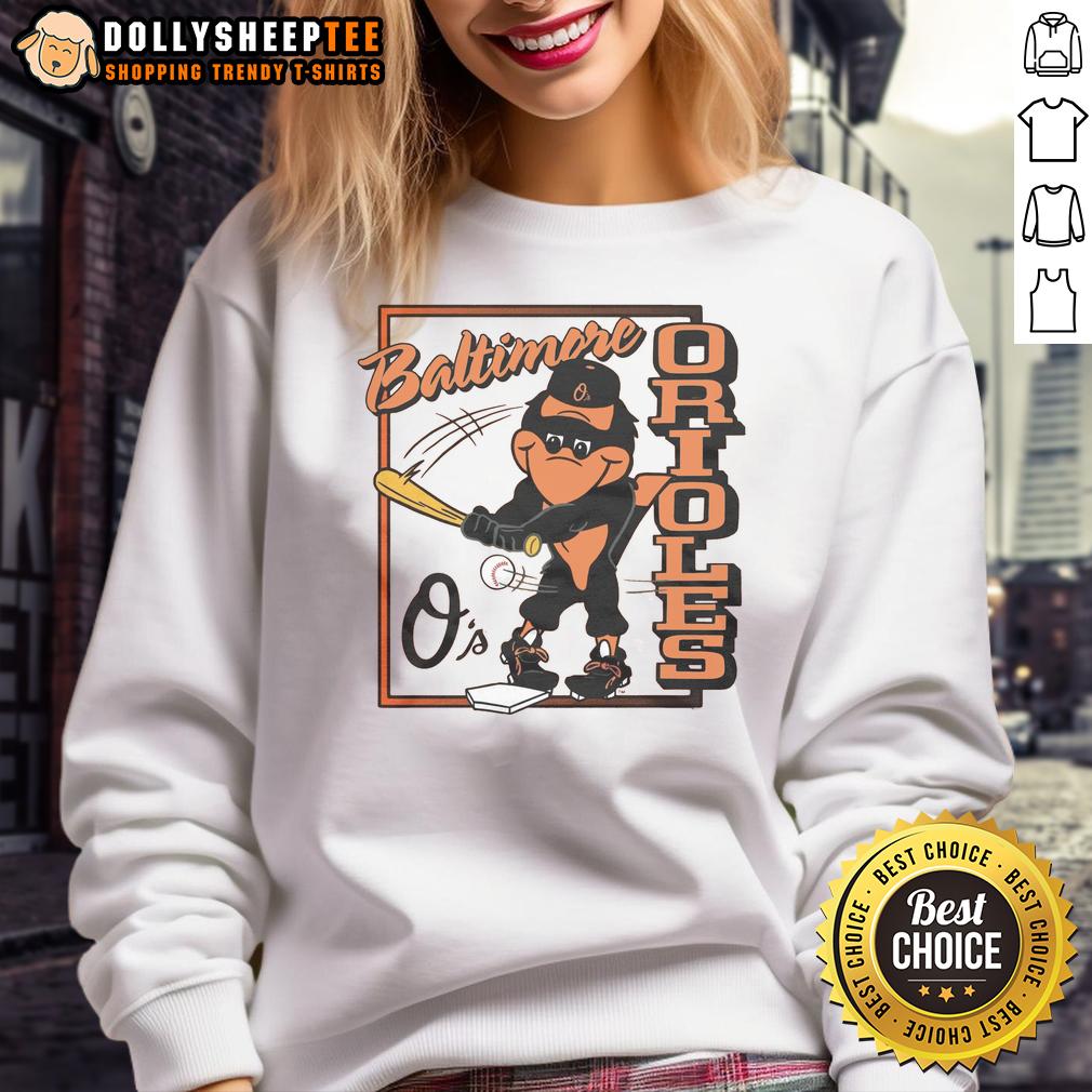 Original Baltimore Orioles The Oriole Bird T-Shirt - Image 5