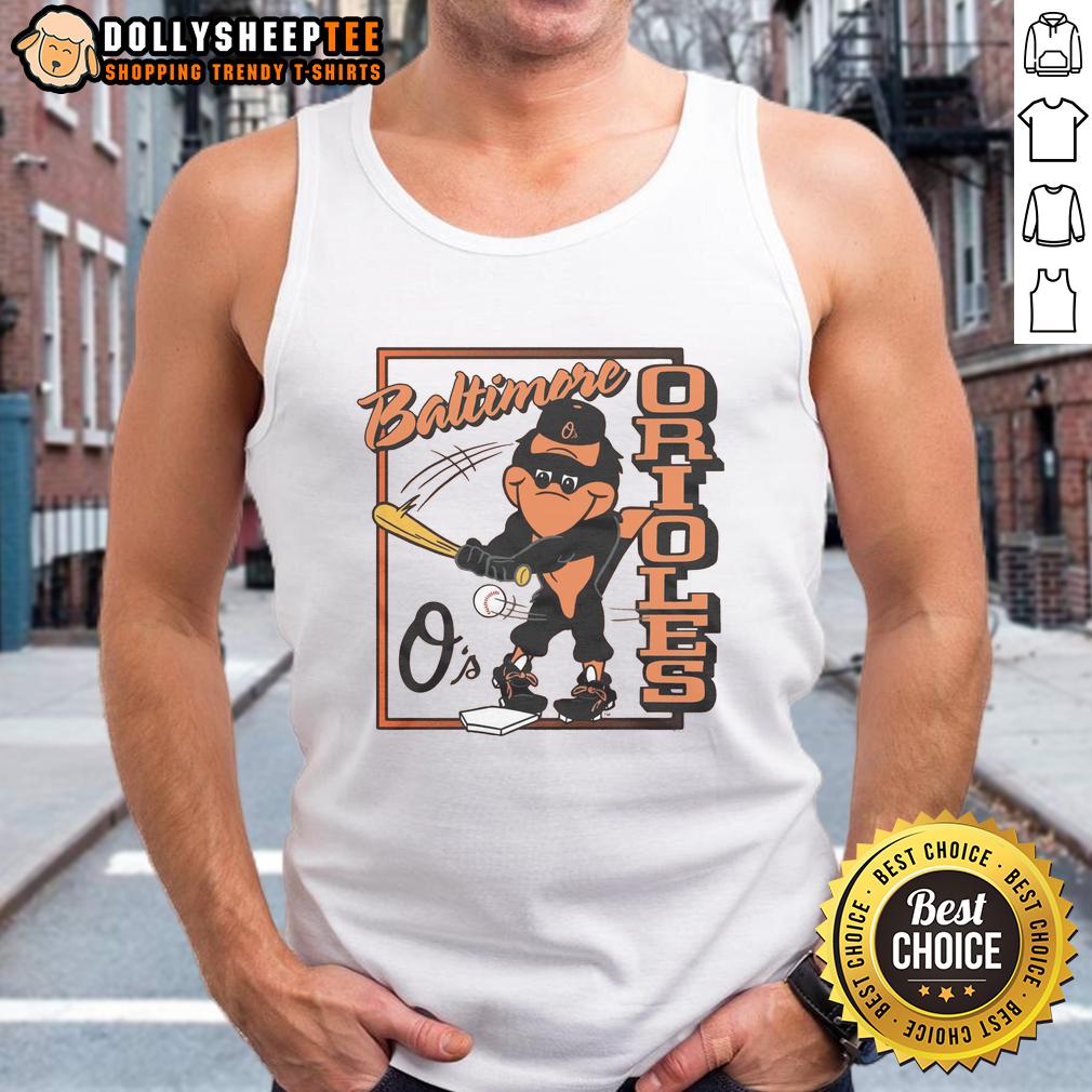Original Baltimore Orioles The Oriole Bird T-Shirt - Image 4