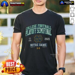 Official Notre Dame Fighting Irish 2020 College Football Playoff Bound T-Shirt
