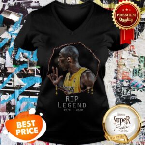 Alternative view of Rest In Peace Kobe Bryant R.I.P Legend 1978 2020 Shirt