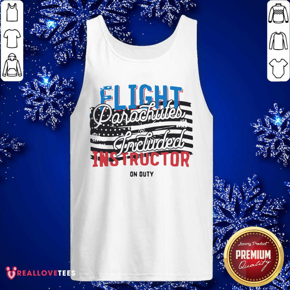 Sweet Flight Parachutes Included Instructor On Duty Pilot Shirt - Image 2