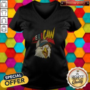 Alternative view of Awesome Eagle Mericaw Shirt
