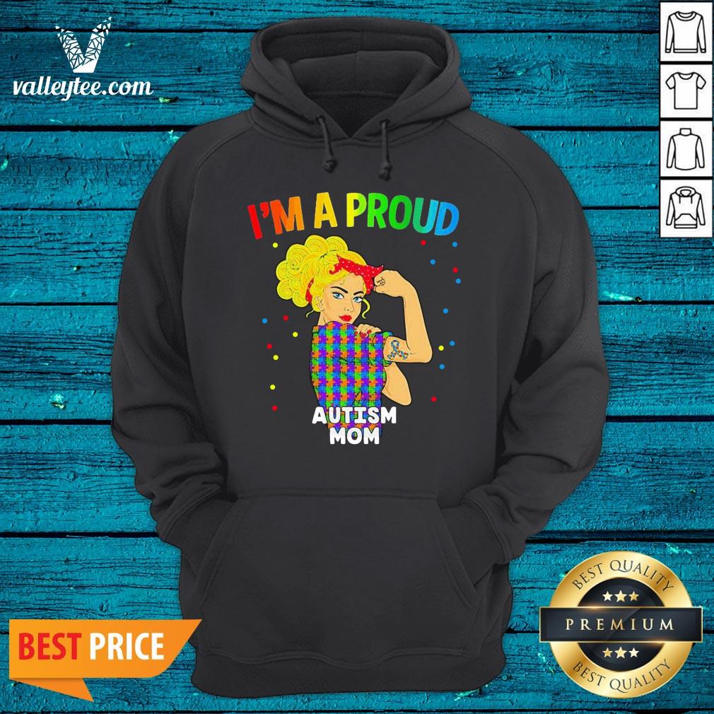 Wonderful I’m A Proud Autism Mom Shirt - Image 2