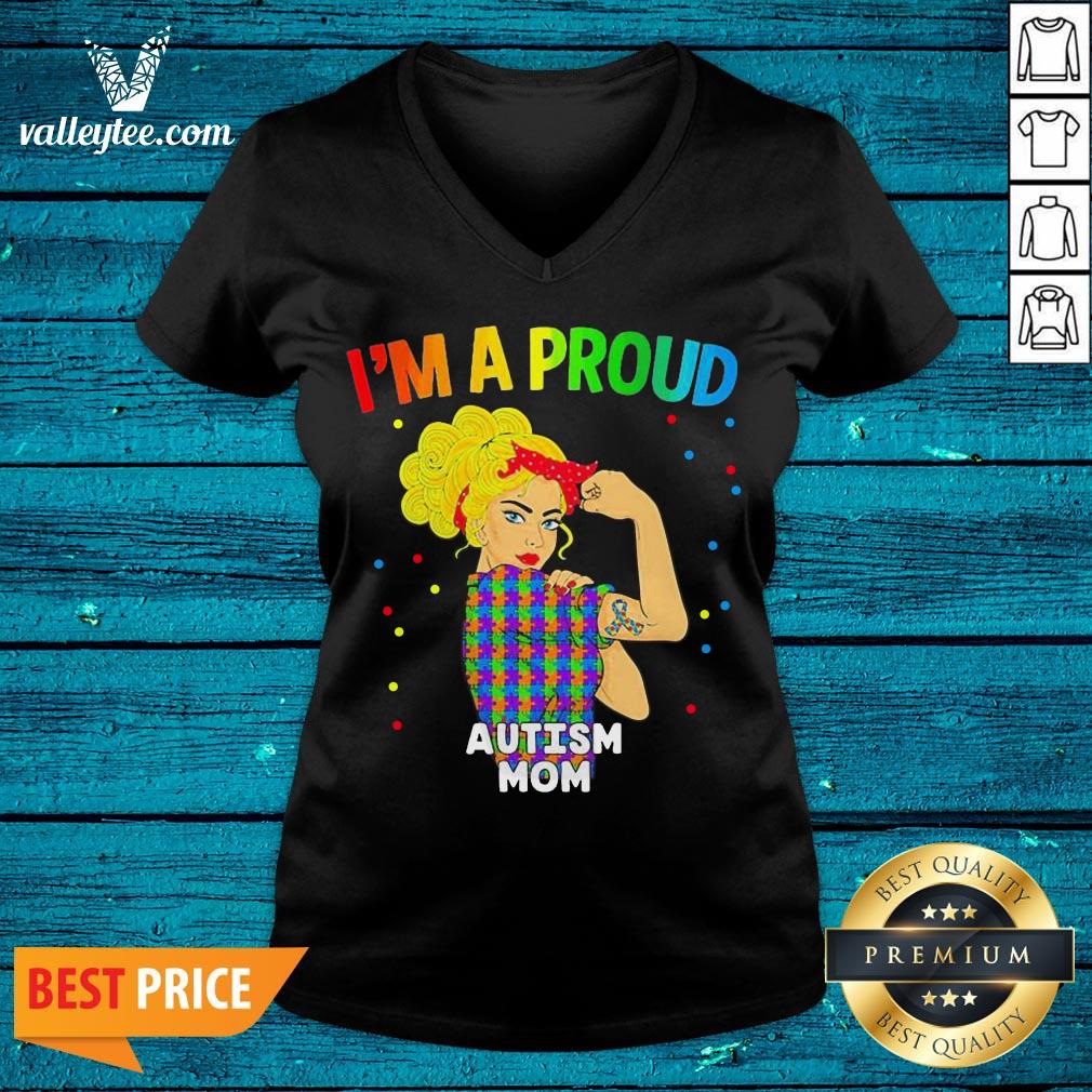 Wonderful I’m A Proud Autism Mom Shirt - Image 3