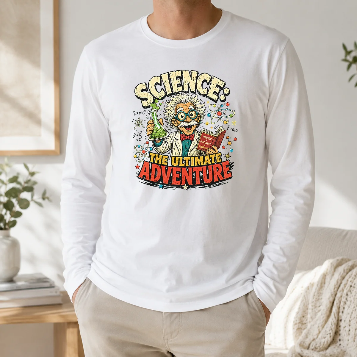 Hot Science The Ultimate Adventure Retro Distressed Shirt - Image 5