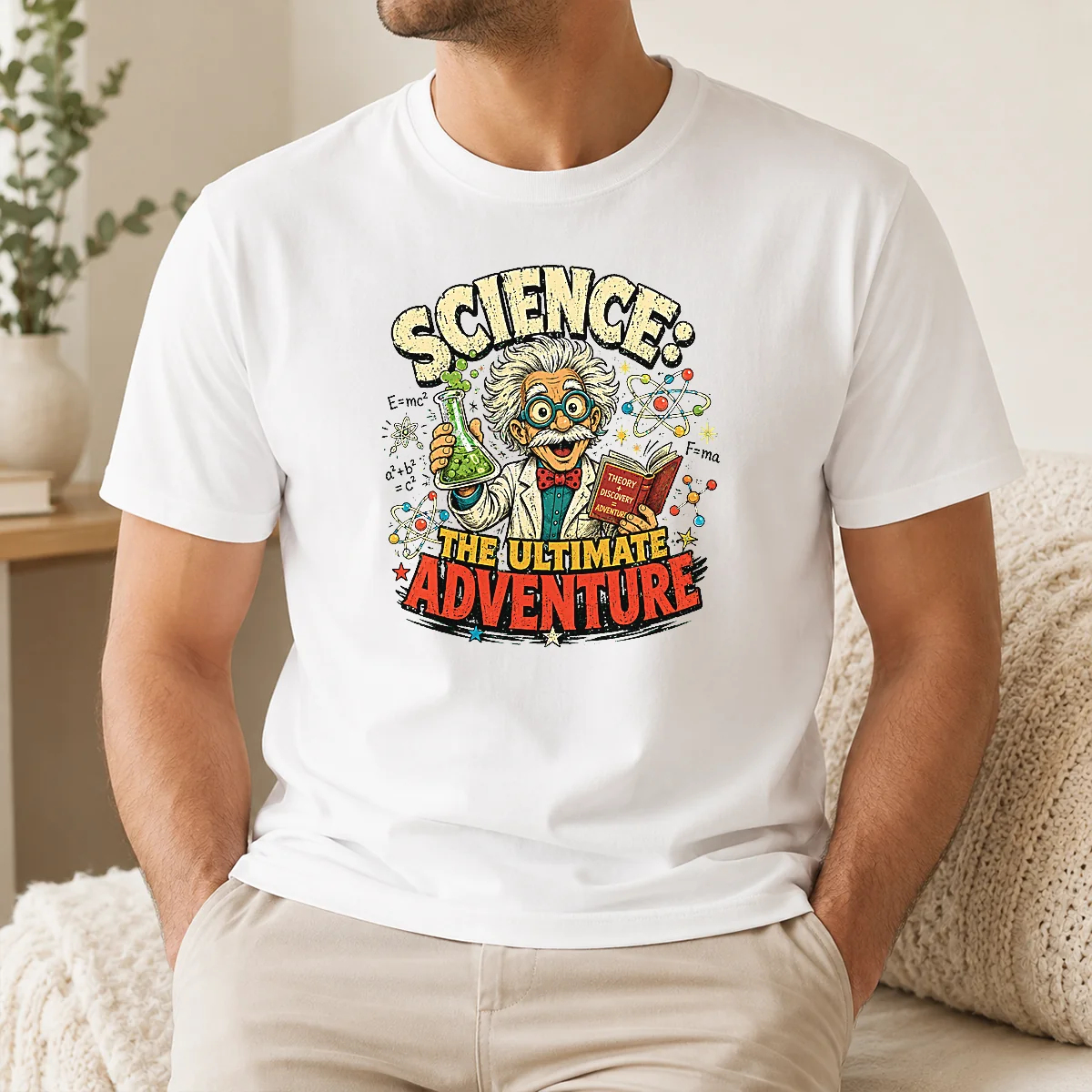 Hot Science The Ultimate Adventure Retro Distressed Shirt