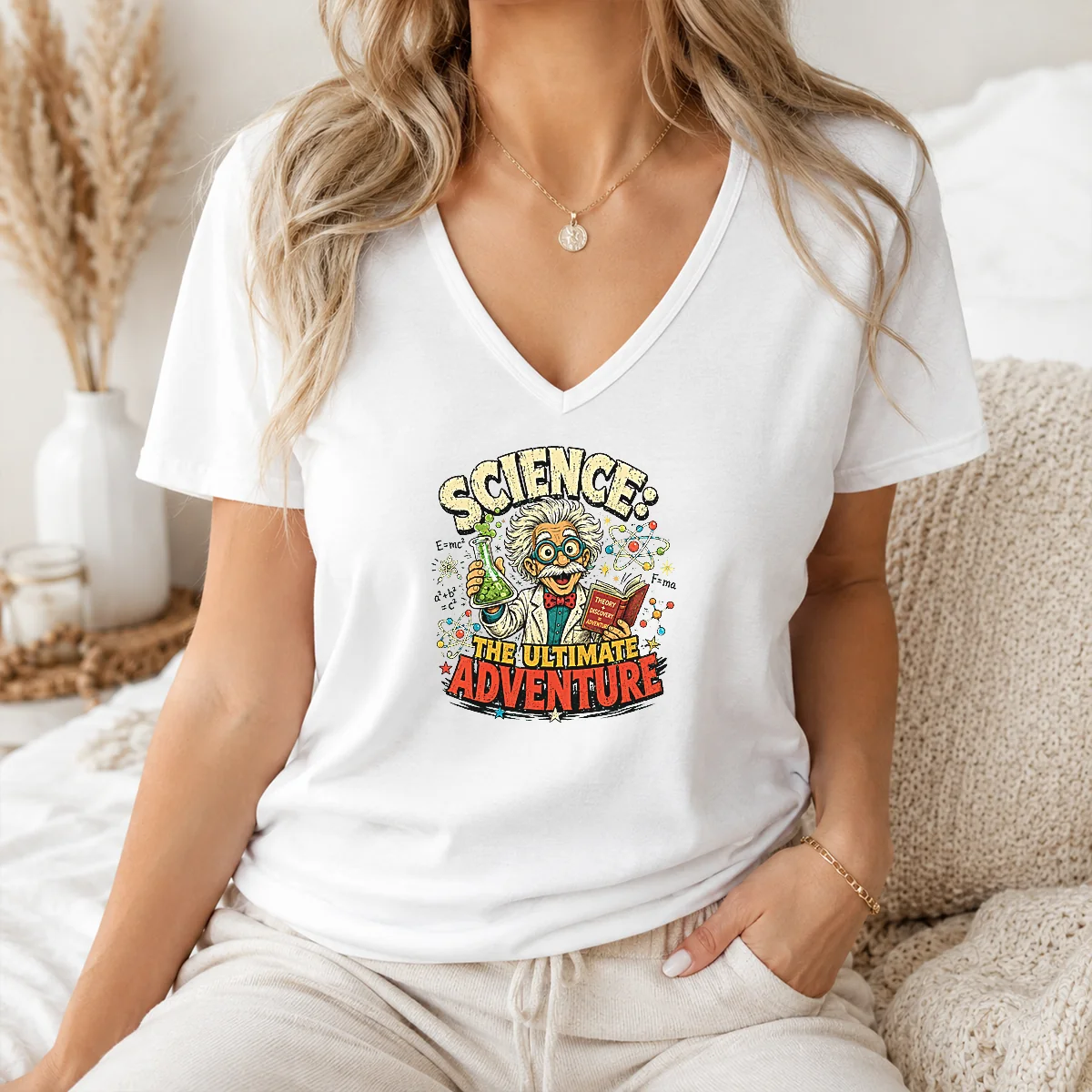 Hot Science The Ultimate Adventure Retro Distressed Shirt - Image 2