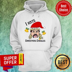 Alternative view of Tiger King Joe Exotic Santa Fuck That Bitch I Hate Christmas Carole’s Christmas Shirt