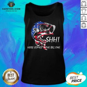 Alternative view of Hot American Flag Fishing Great 86 Shirt