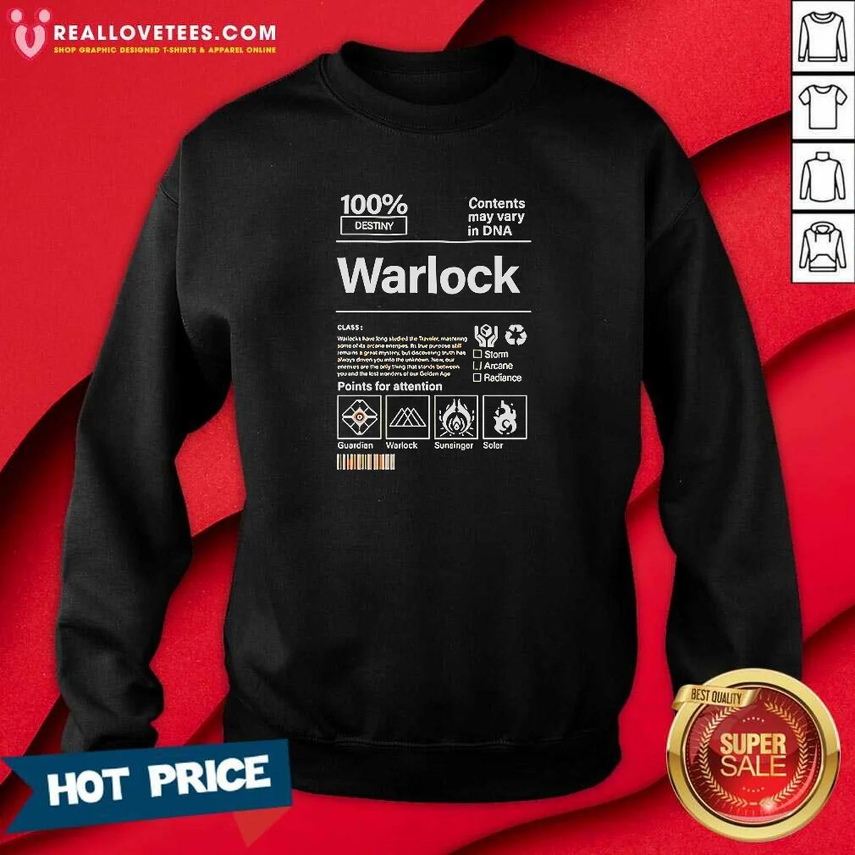 Pretty Warlock Contents May Vary In DNA Shirt - Image 4